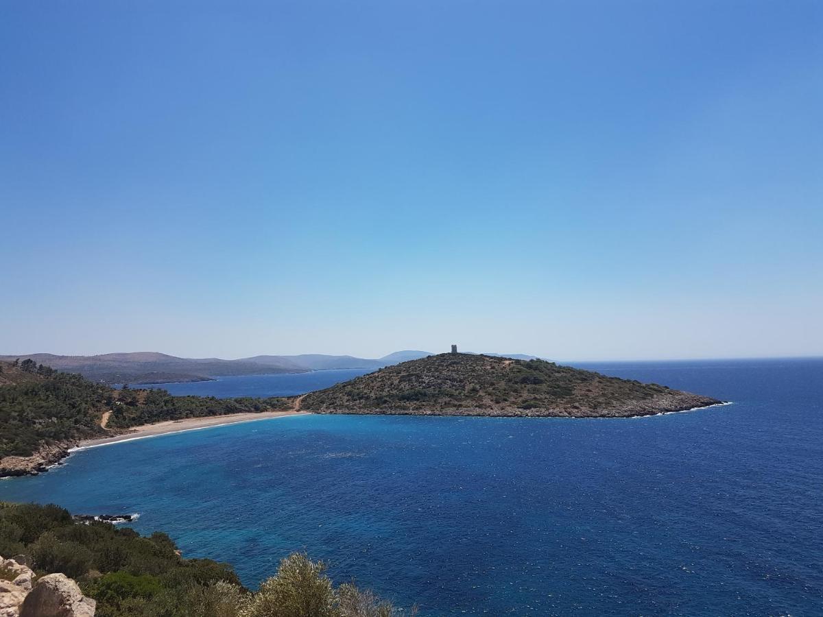 Chios Houses, Beautiful Restored Traditional Stone Houses With An Astonishing Seaview Volissos Exterior foto