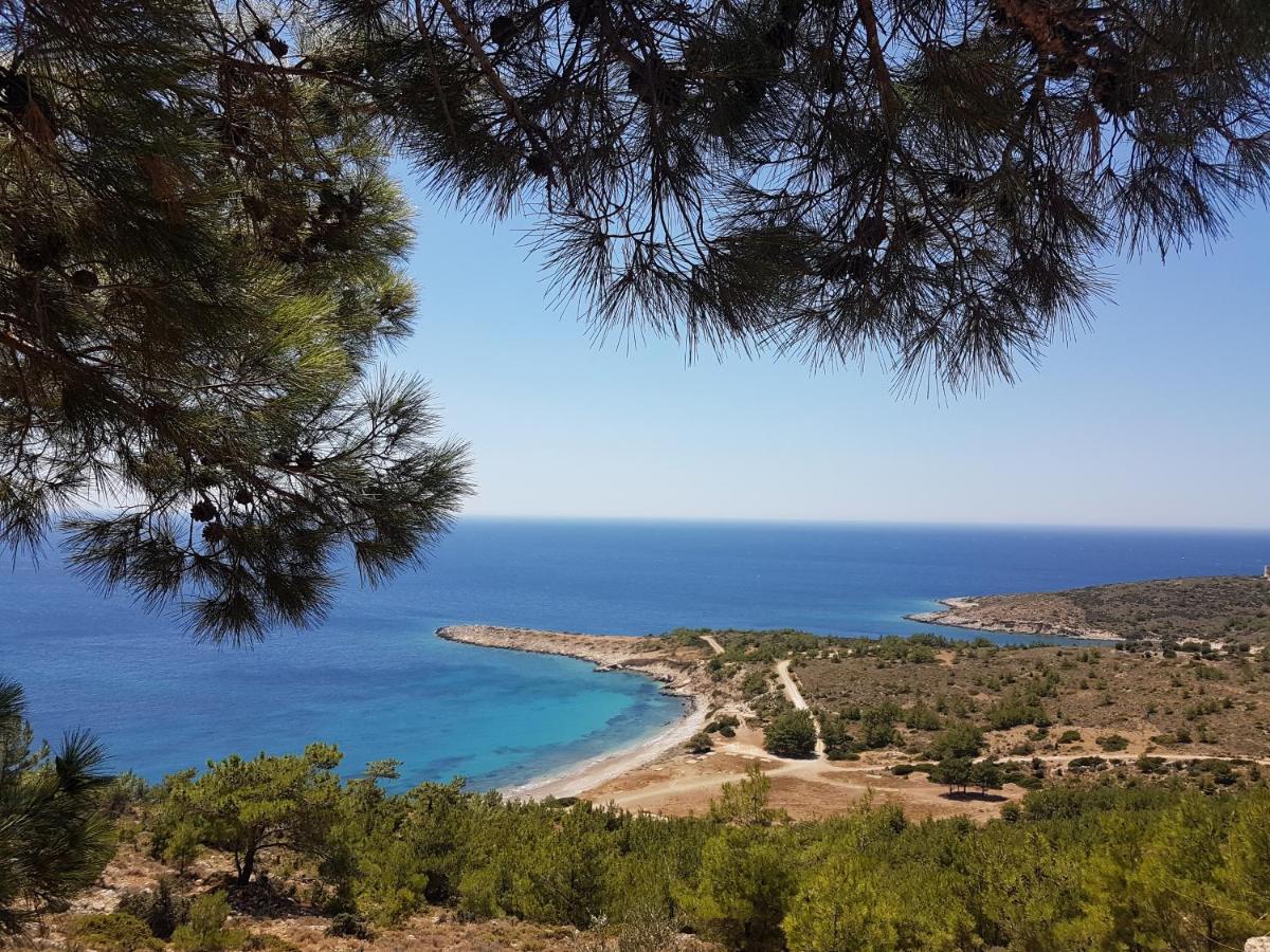 Chios Houses, Beautiful Restored Traditional Stone Houses With An Astonishing Seaview Volissos Exterior foto