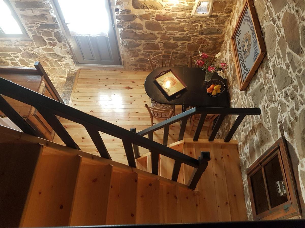 Chios Houses, Beautiful Restored Traditional Stone Houses With An Astonishing Seaview Volissos Exterior foto