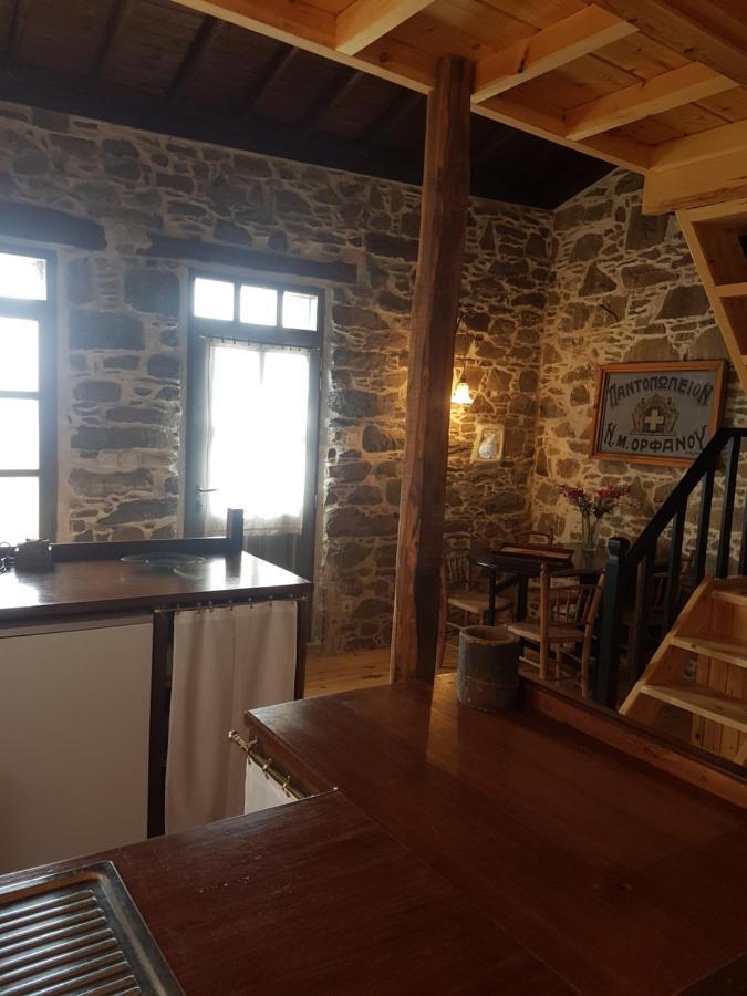 Chios Houses, Beautiful Restored Traditional Stone Houses With An Astonishing Seaview Volissos Exterior foto