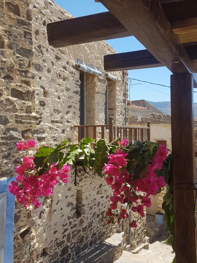 Chios Houses, Beautiful Restored Traditional Stone Houses With An Astonishing Seaview Volissos Exterior foto