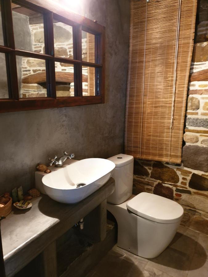 Chios Houses, Beautiful Restored Traditional Stone Houses With An Astonishing Seaview Volissos Exterior foto