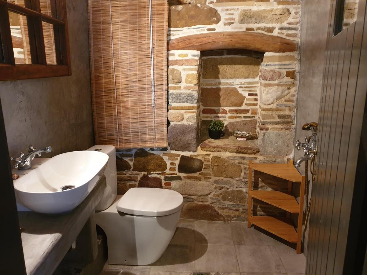 Chios Houses, Beautiful Restored Traditional Stone Houses With An Astonishing Seaview Volissos Exterior foto